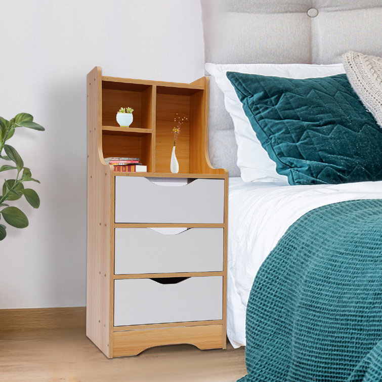 Red Barrel Studio® Manufactured Wood Nightstand Wayfair